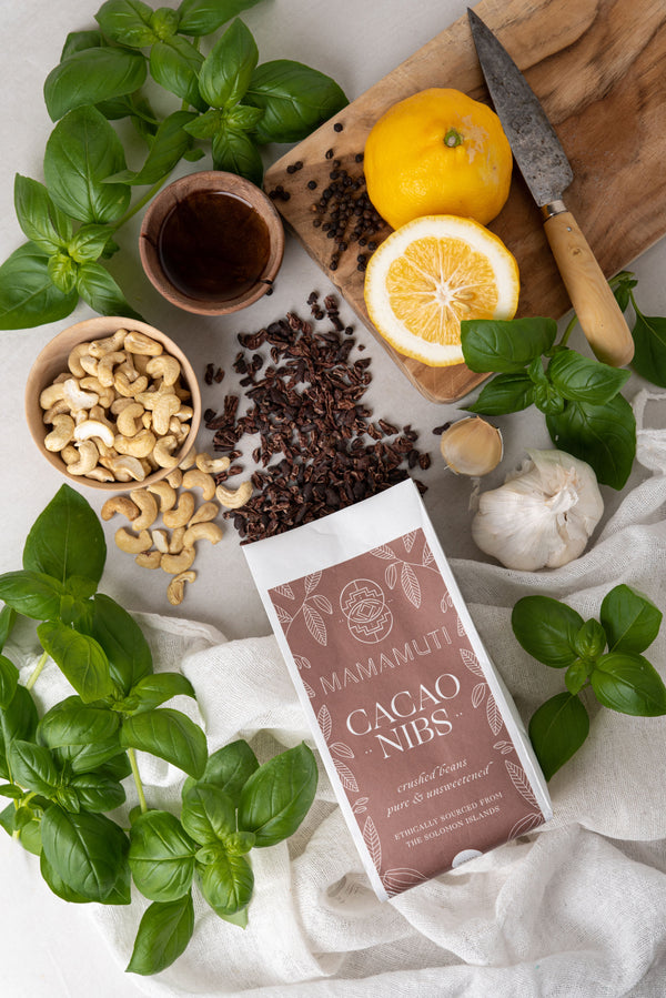 Mamamuti Cacao Nib Pesto