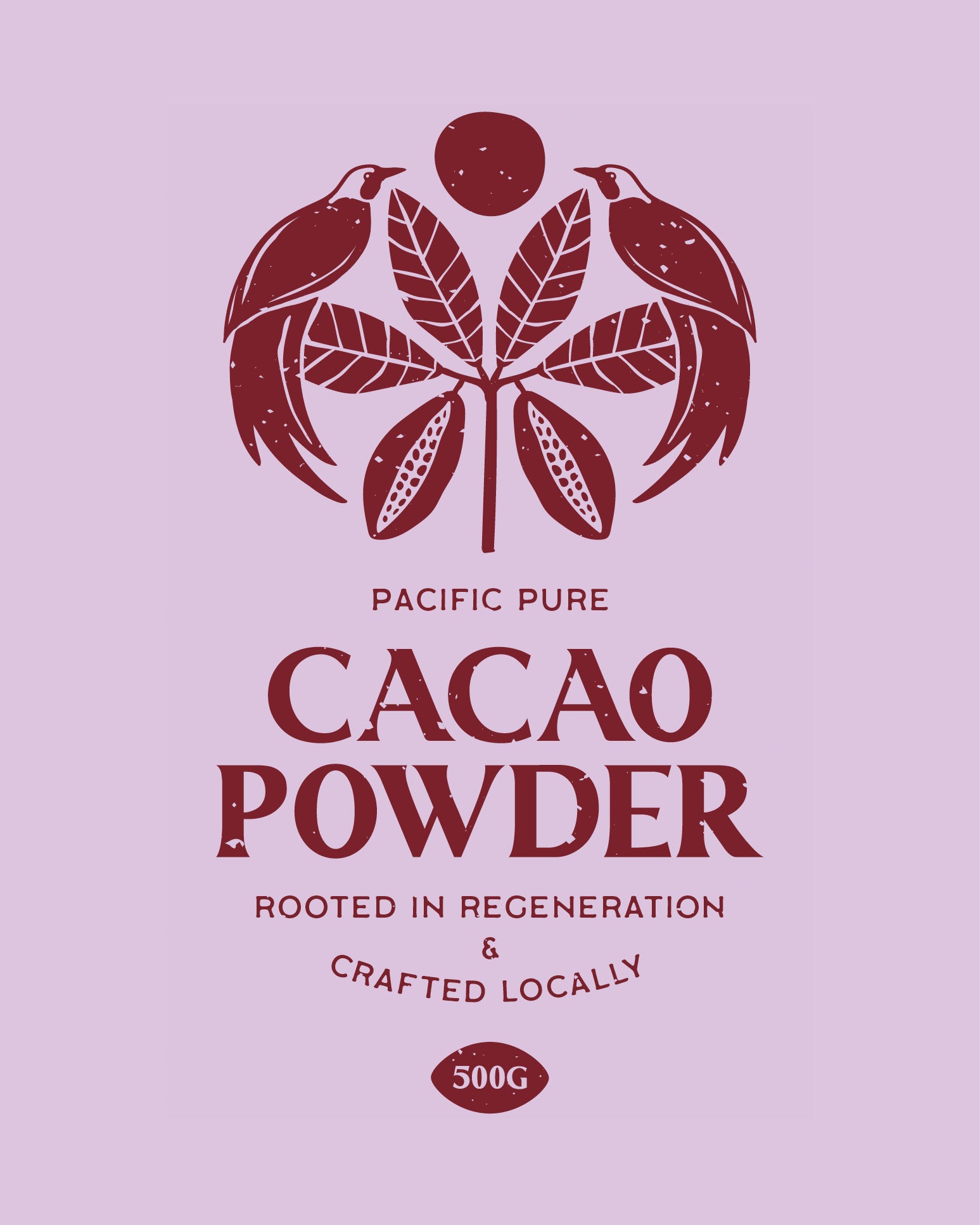 BACK IN STOCK AUGUST 2025. Pacific Pure Cacao Powder 500g