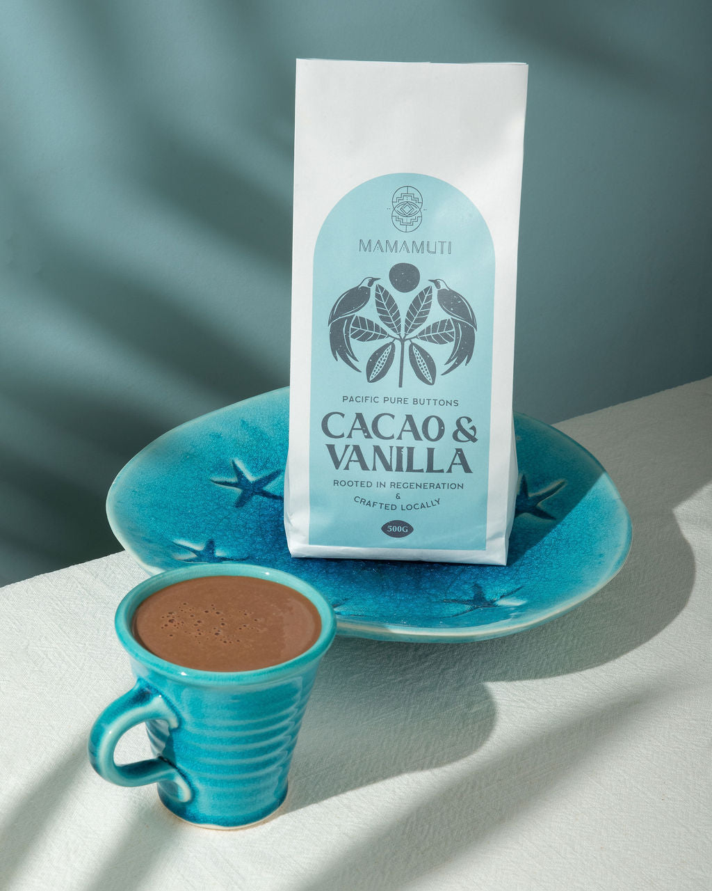 Pacific Pure Cacao & Vanilla Buttons 500g