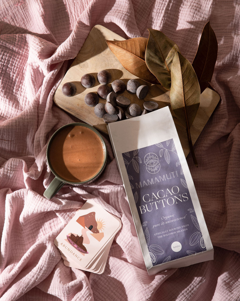 Solomon Islands 100% Pure Cacao Paste Buttons - 500g