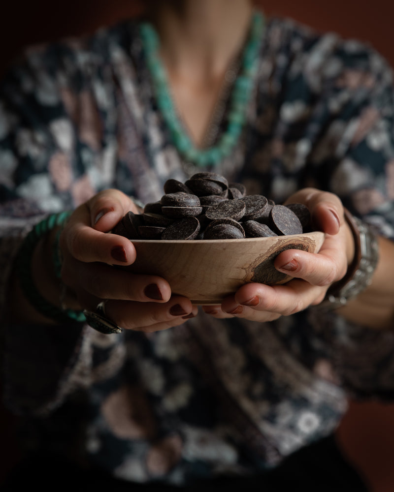 Solomon Islands 100% Pure Cacao Paste Buttons - 500g