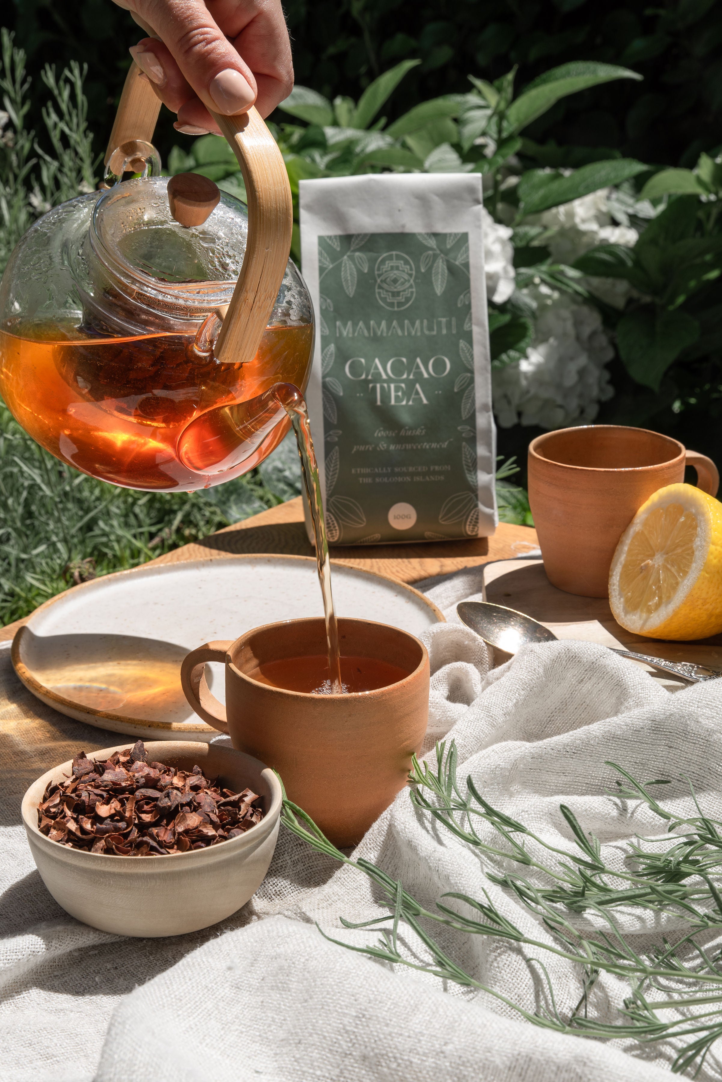Solomon Islands Cacao Tea - Loose Husks 100g