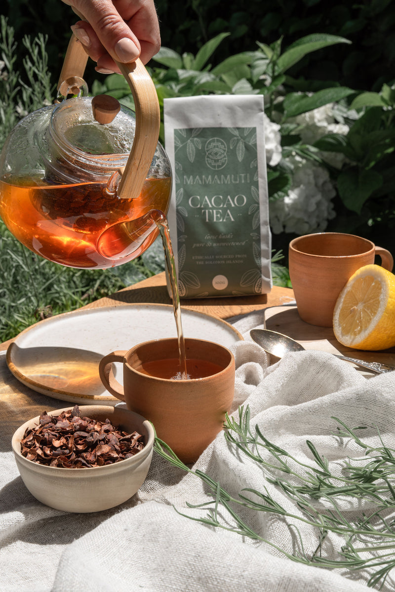 Solomon Islands Cacao Tea - Loose Husks 100g